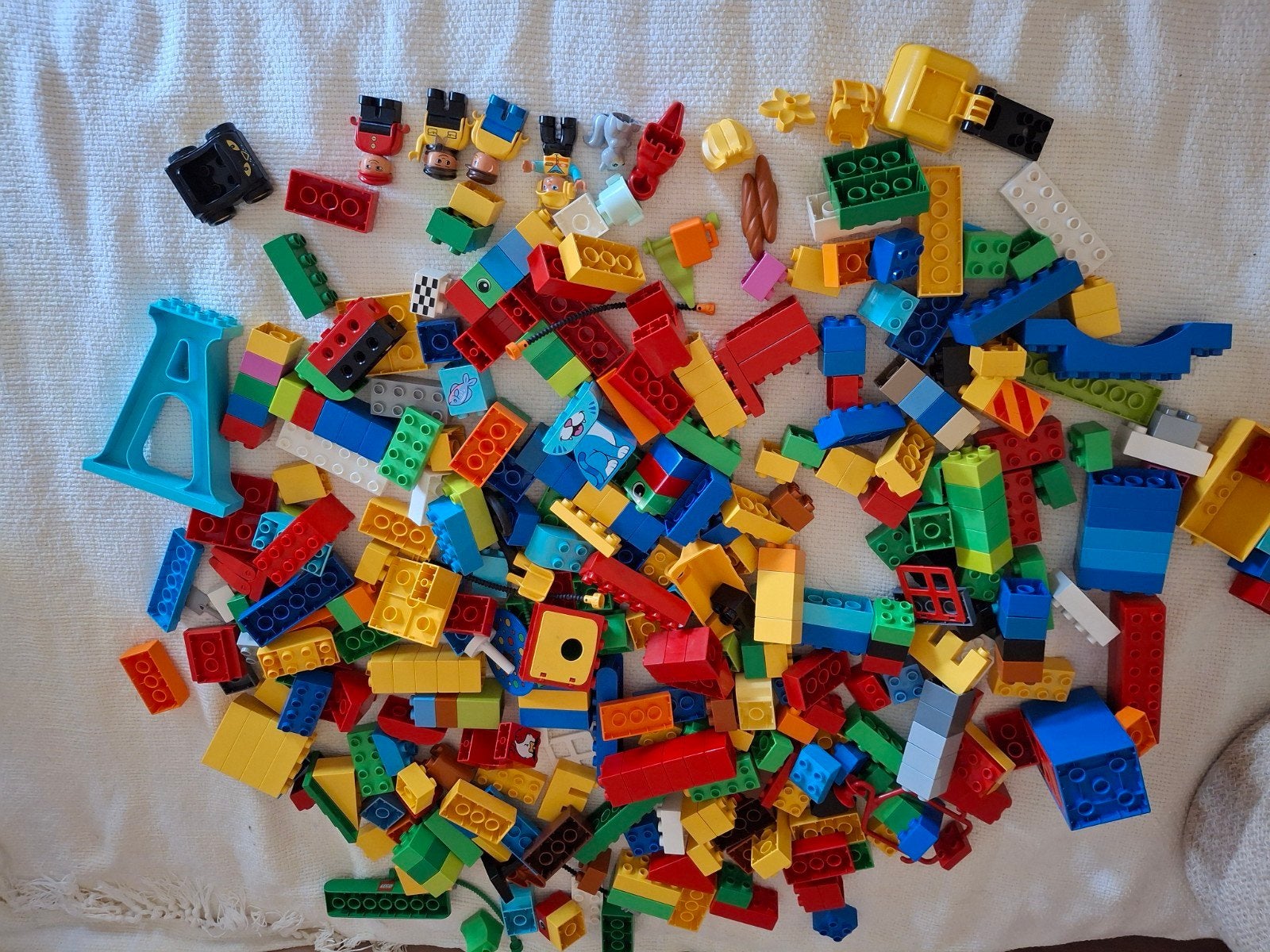 duplo blokken, Kinderen en Baby's, Ophalen, Zo goed als nieuw