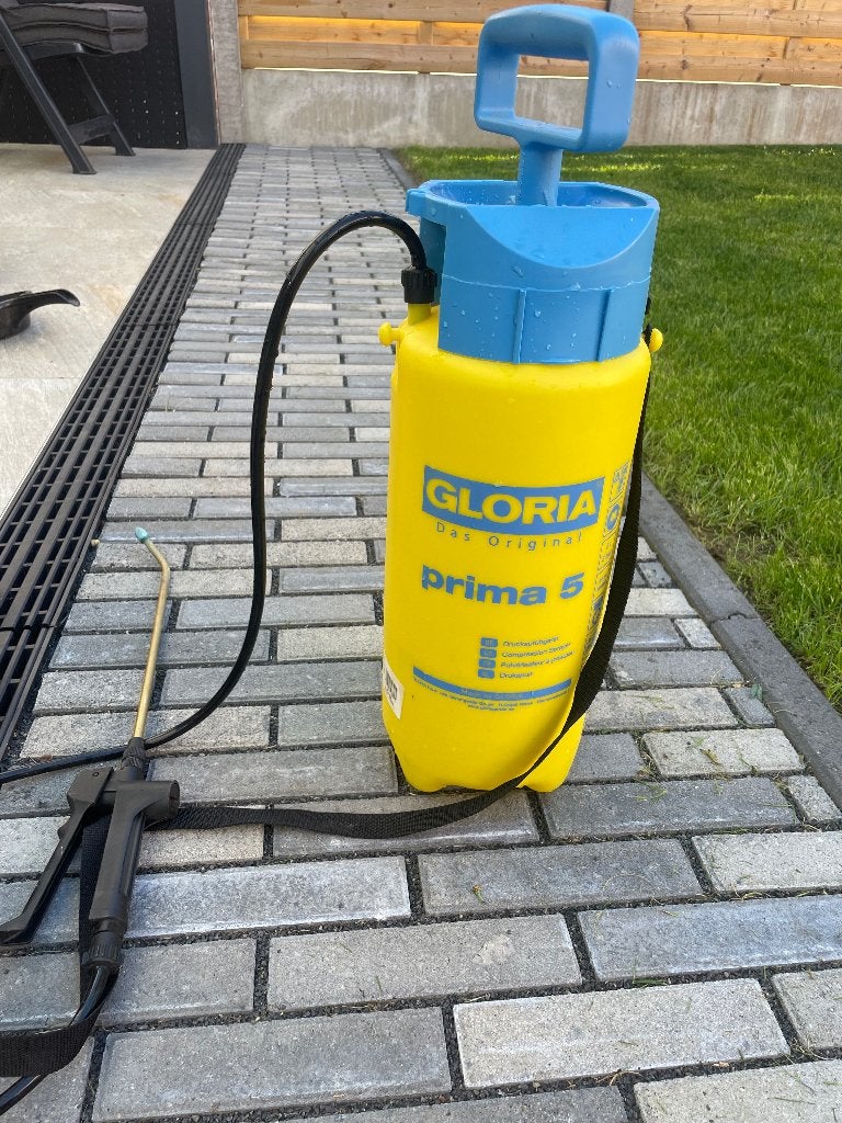 Drukspuit, Tuin en Terras, Ophalen, Zo goed als nieuw, Turbinesproeier