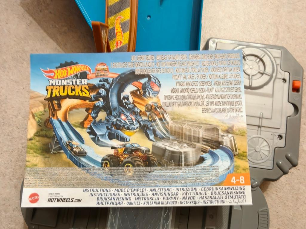 Circuit Hot Wheels Monster Trucks + Monster Loop, Enfants & Bébés, Jouets | Circuits, Enlèvement ou Envoi, Hot Wheels