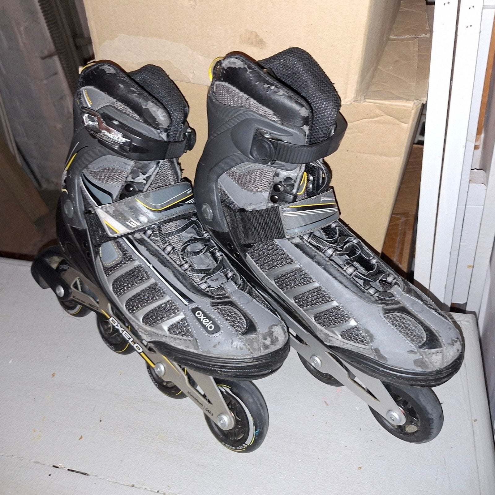 Inline roller maat 45, Sport en Fitness, Gebruikt, Heren, Inline skates 4 wielen, Ophalen