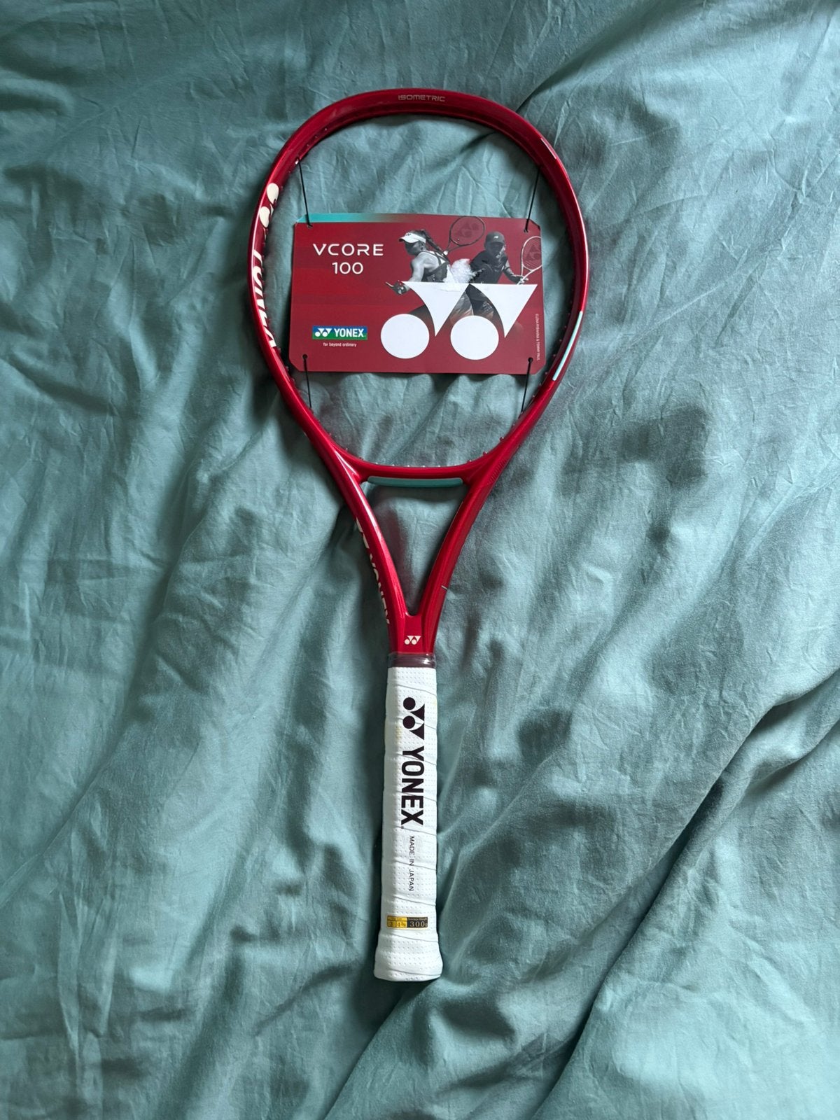 Yonex core 100, Sport en Fitness, Tennis, Overige merken, Ophalen of Verzenden, Zo goed als nieuw, Racket