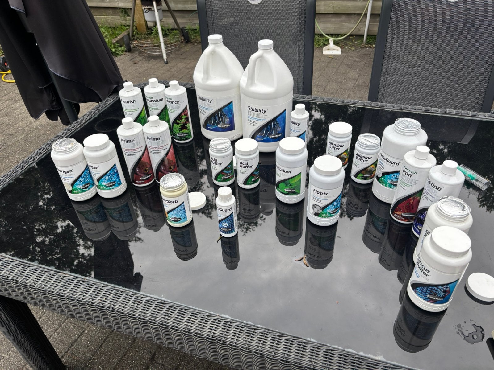 Complete Seachem aquariumset – Waterbehandeling, Dieren en Toebehoren, Vissen | Aquaria en Toebehoren, Zo goed als nieuw, Ophalen