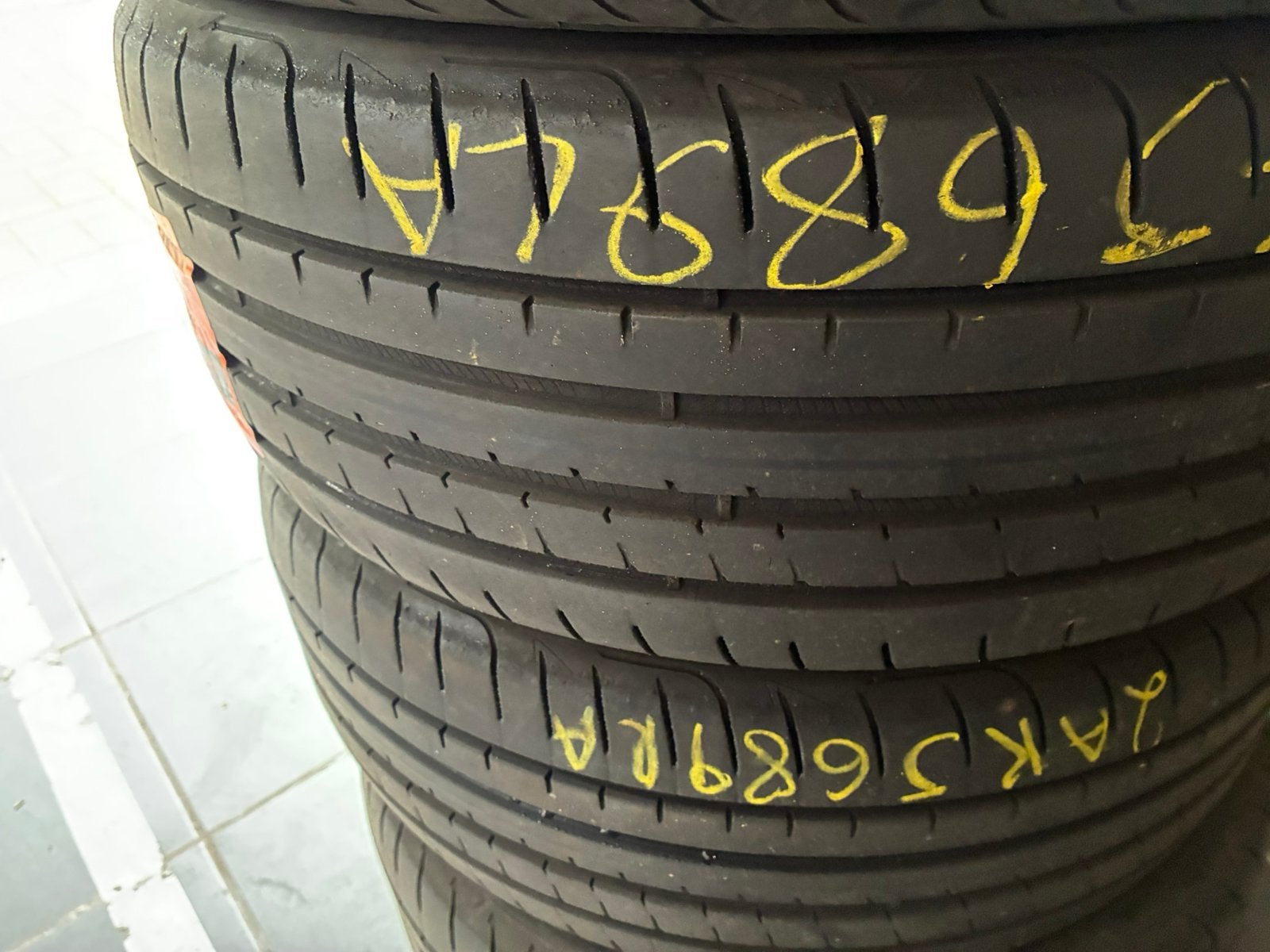Set zomerbanden Goodyear 215/45R17 91Y, Auto-onderdelen, Banden en Velgen, Ophalen, Zomerbanden