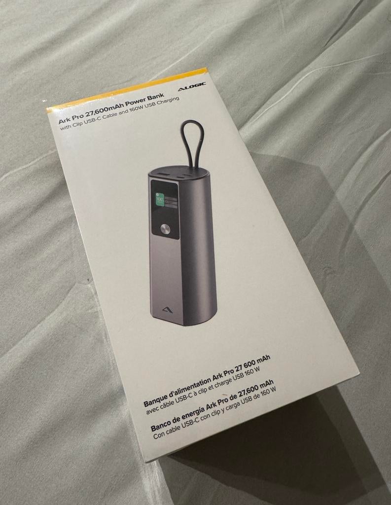 Banque d’alimentation Alogic Ark Pro 27,600mah, Ophalen of Verzenden, Nieuw