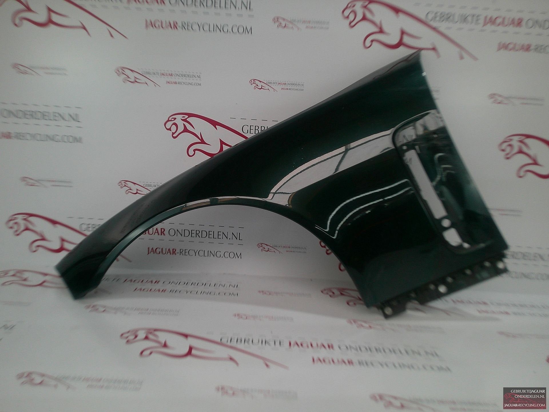 Spatbord links Jaguar XK XK150 3.5 / 4.2 C2P21996  groen, Gebruikt, -, Links, Ophalen of Verzenden