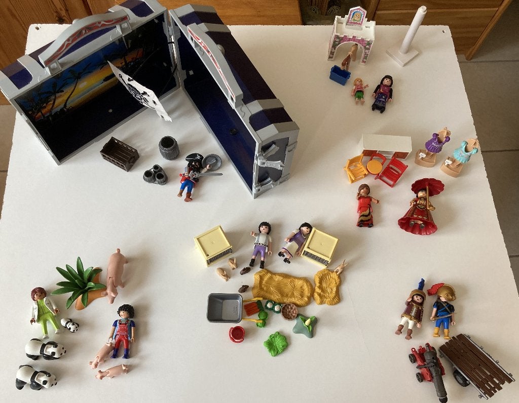 Playmobil (9 ensembles différents au choix), Ophalen, Gebruikt, Overige series