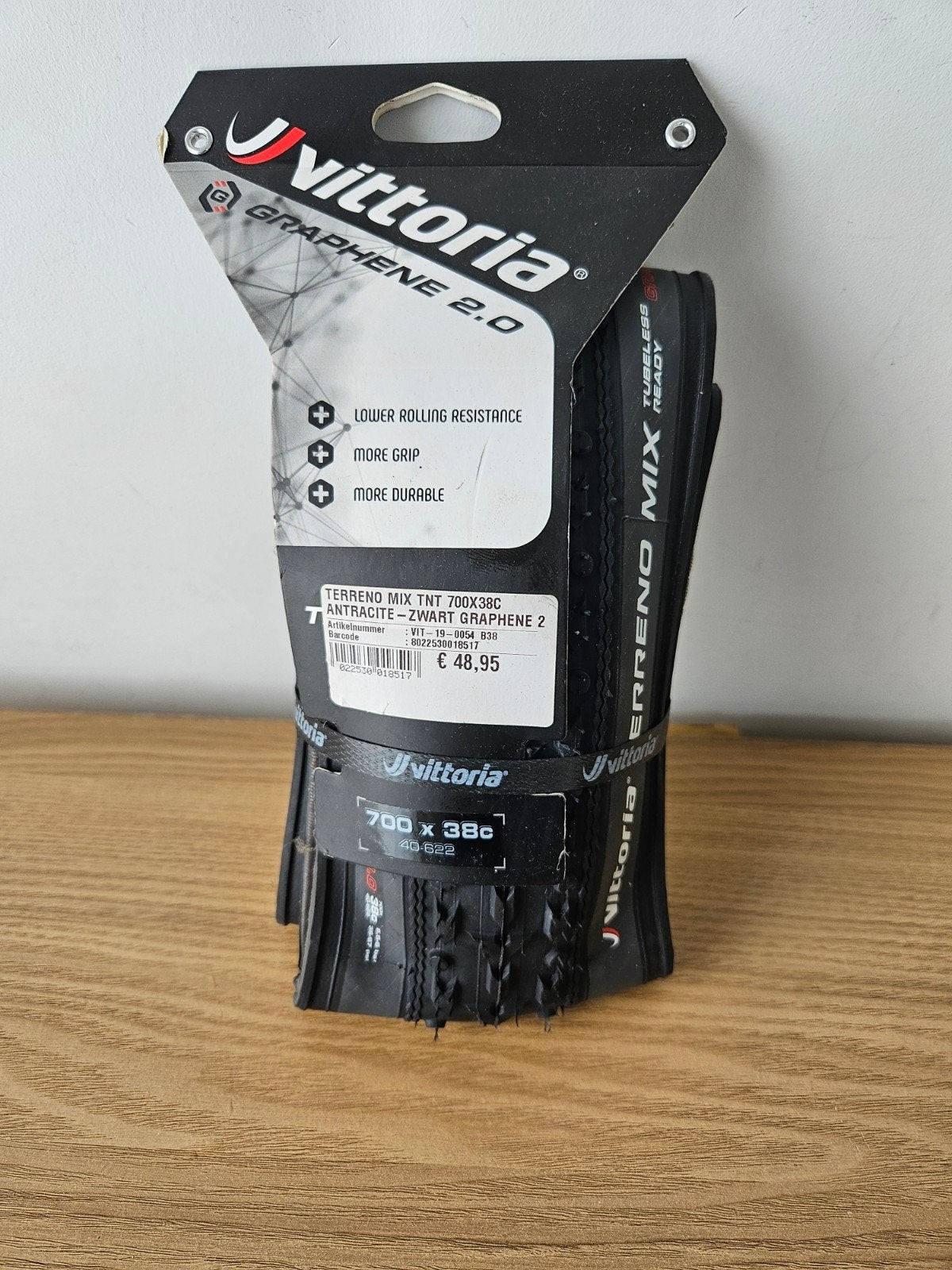 Splinternieuwe Vittoria Terreno Mix gravelband met Graphene, Vélos & Vélomoteurs, Vélos Pièces, Enlèvement ou Envoi, Pneu