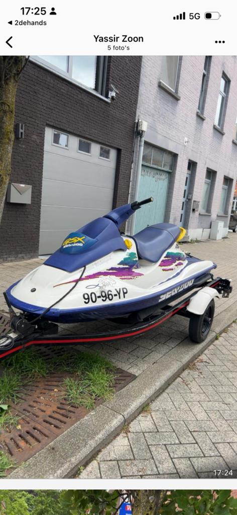 Seadoo gsx 110 pk, Ophalen, Zo goed als nieuw