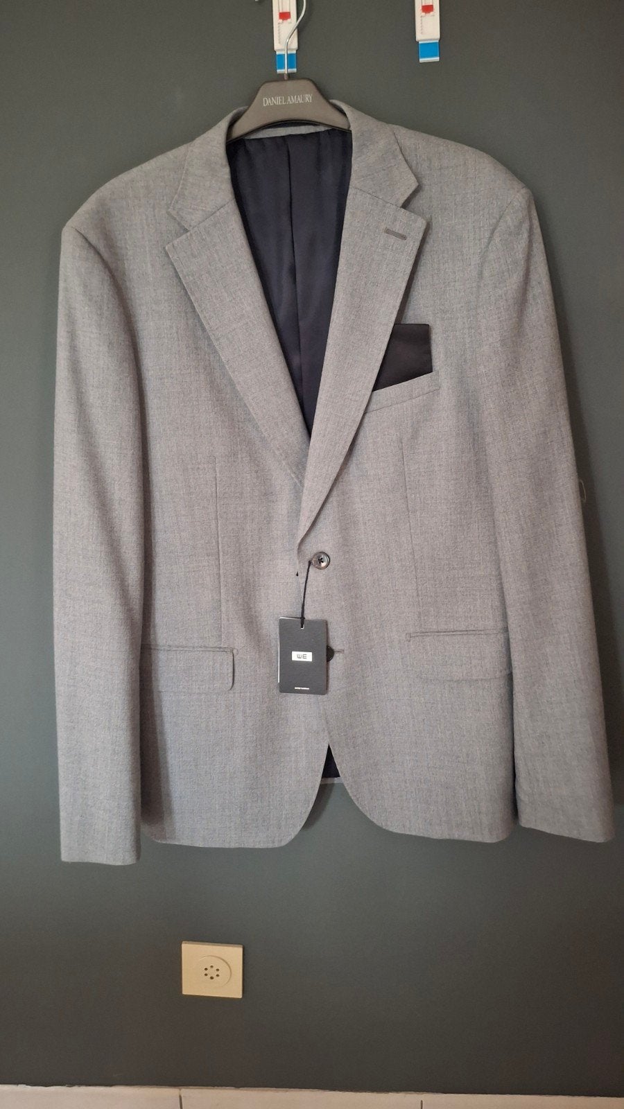 Herenblazer nieuw, Enlèvement, Taille 52/54 (L), Gris, WE
