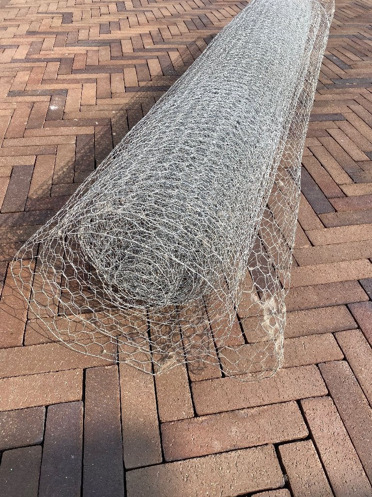 Treillis à maille hexagonale 20m2 pour 10€, Enlèvement, Comme neuf