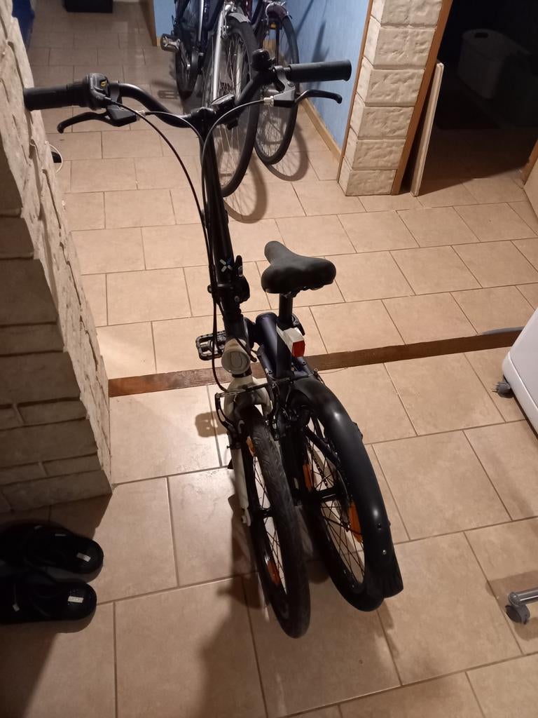 Vélo pliable BTwin, Enlèvement