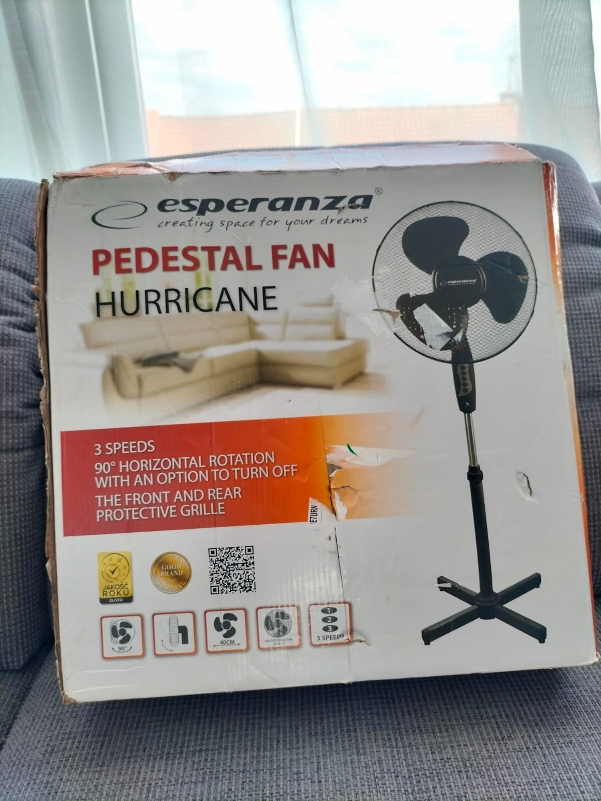 Ventilateur, Enlèvement ou Envoi, Neuf, Ventilateur de sol