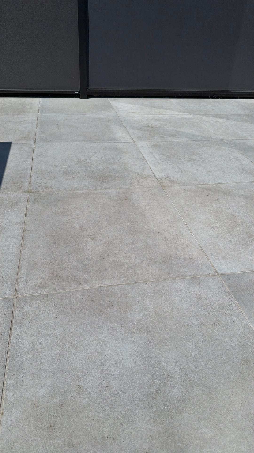 Betonlook 18 terrastegels 75x75 2cm dik, Tuin en Terras, Tegels en Klinkers, Ophalen, Keramiek, Nieuw, 10 m² of meer