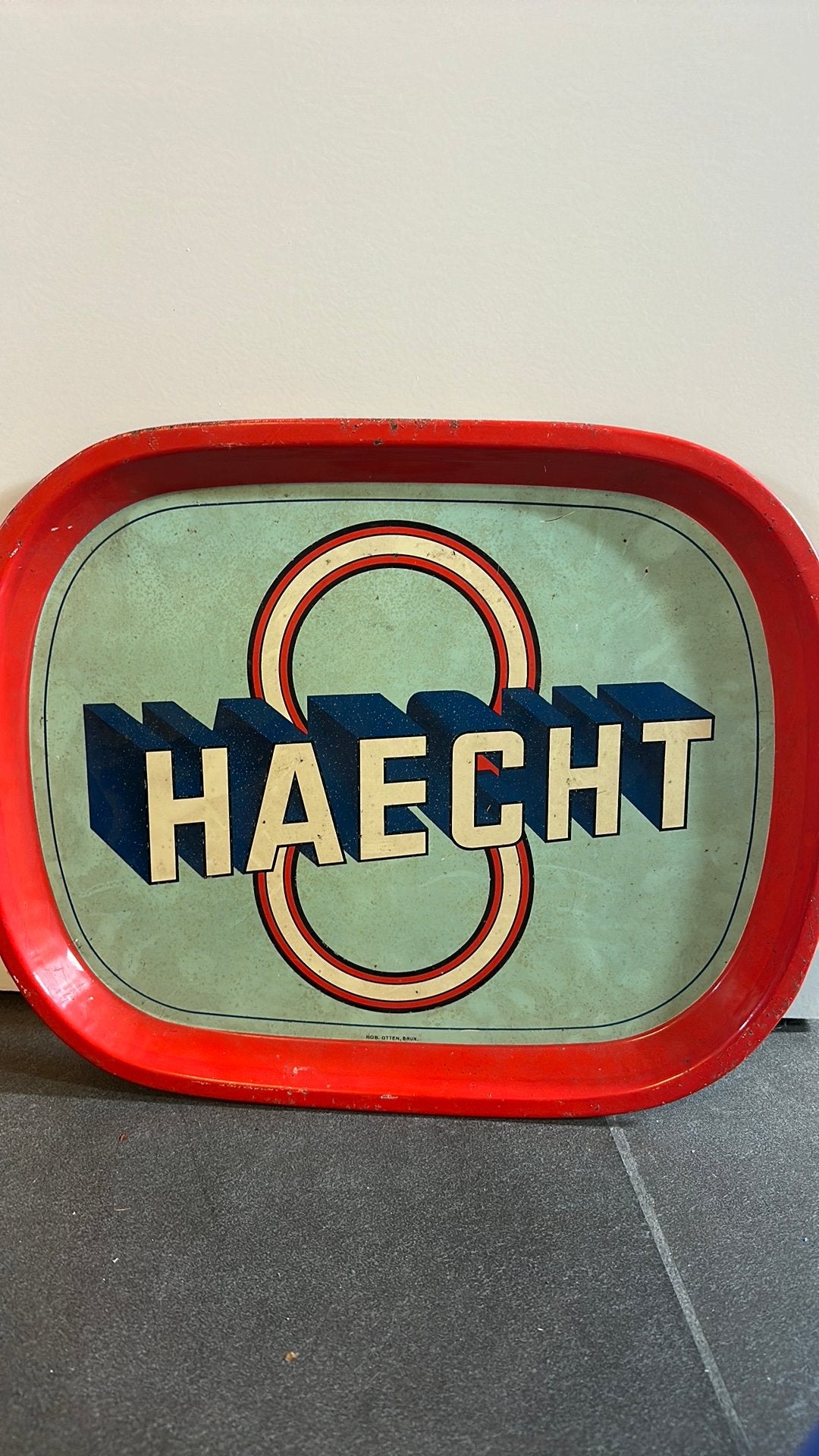 Haecht Reclamebord, Verzamelen, Ophalen of Verzenden, Zo goed als nieuw, Reclamebord