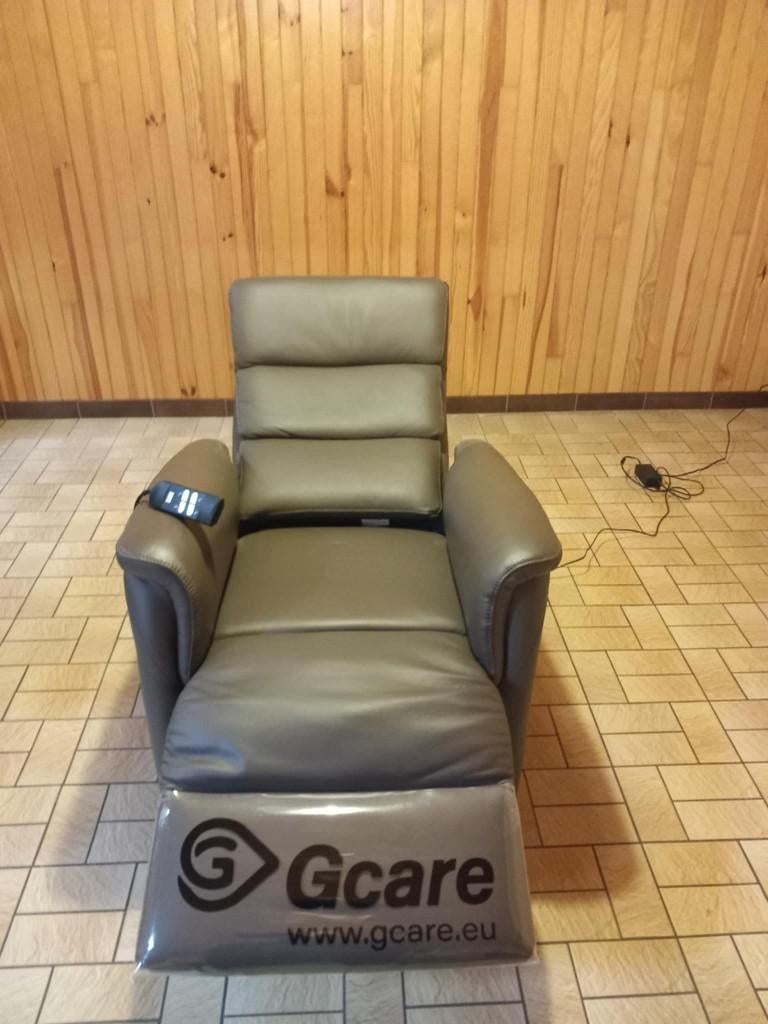 Fauteuil relax électrique, Maison & Meubles, Fauteuils, Enlèvement, Comme neuf, Cuir