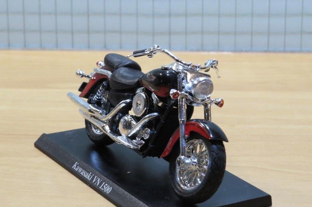 Kawasaki VN1500 Vulcan 1:18 blister, Ophalen of Verzenden, Nieuw, Motor, Overige merken
