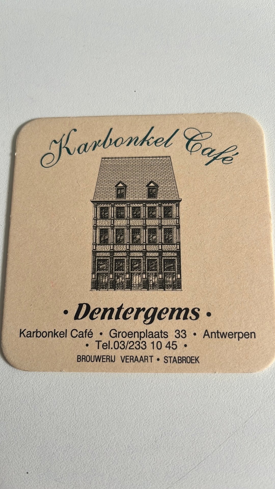Karbonkel café, Ophalen of Verzenden, Zo goed als nieuw