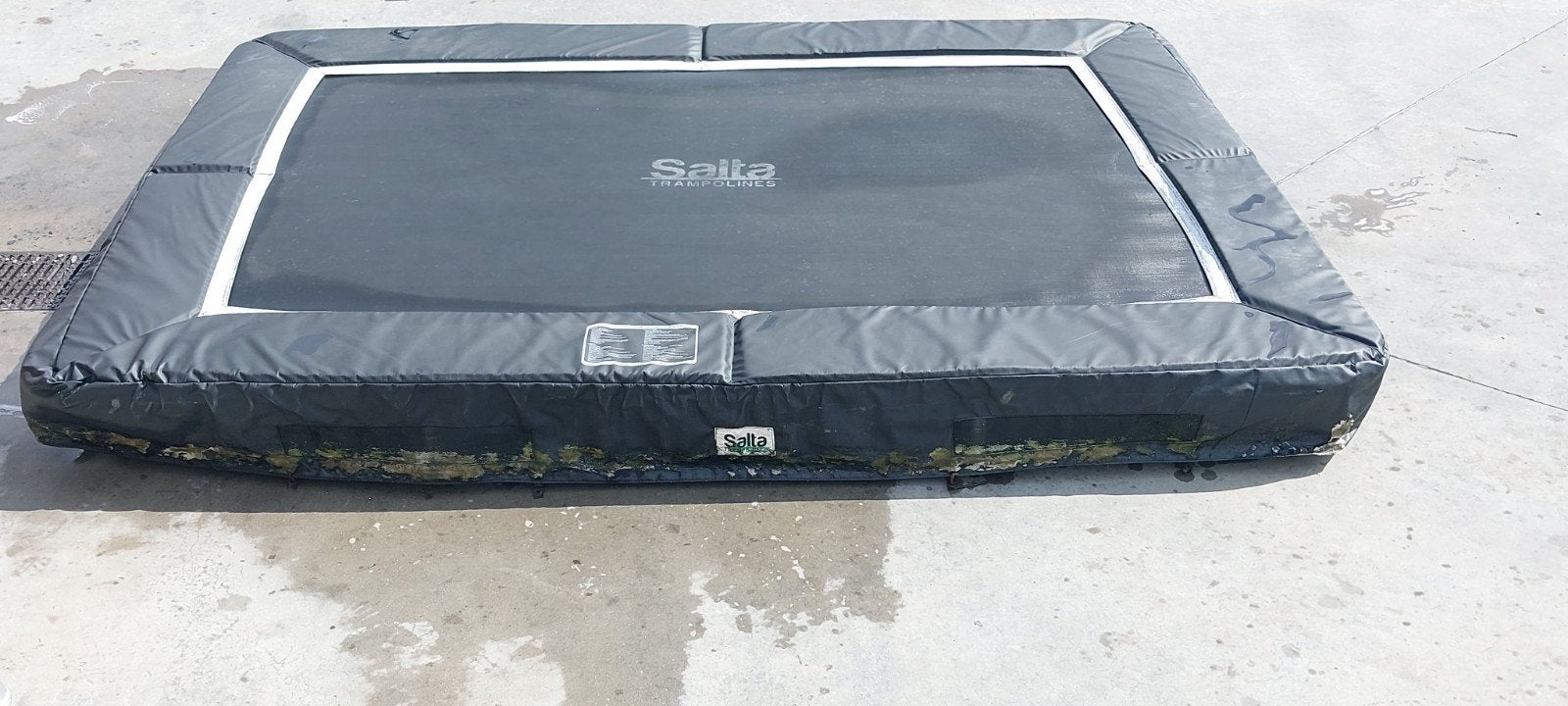 Salta trampoline 2x3 meter, Ophalen, Gebruikt