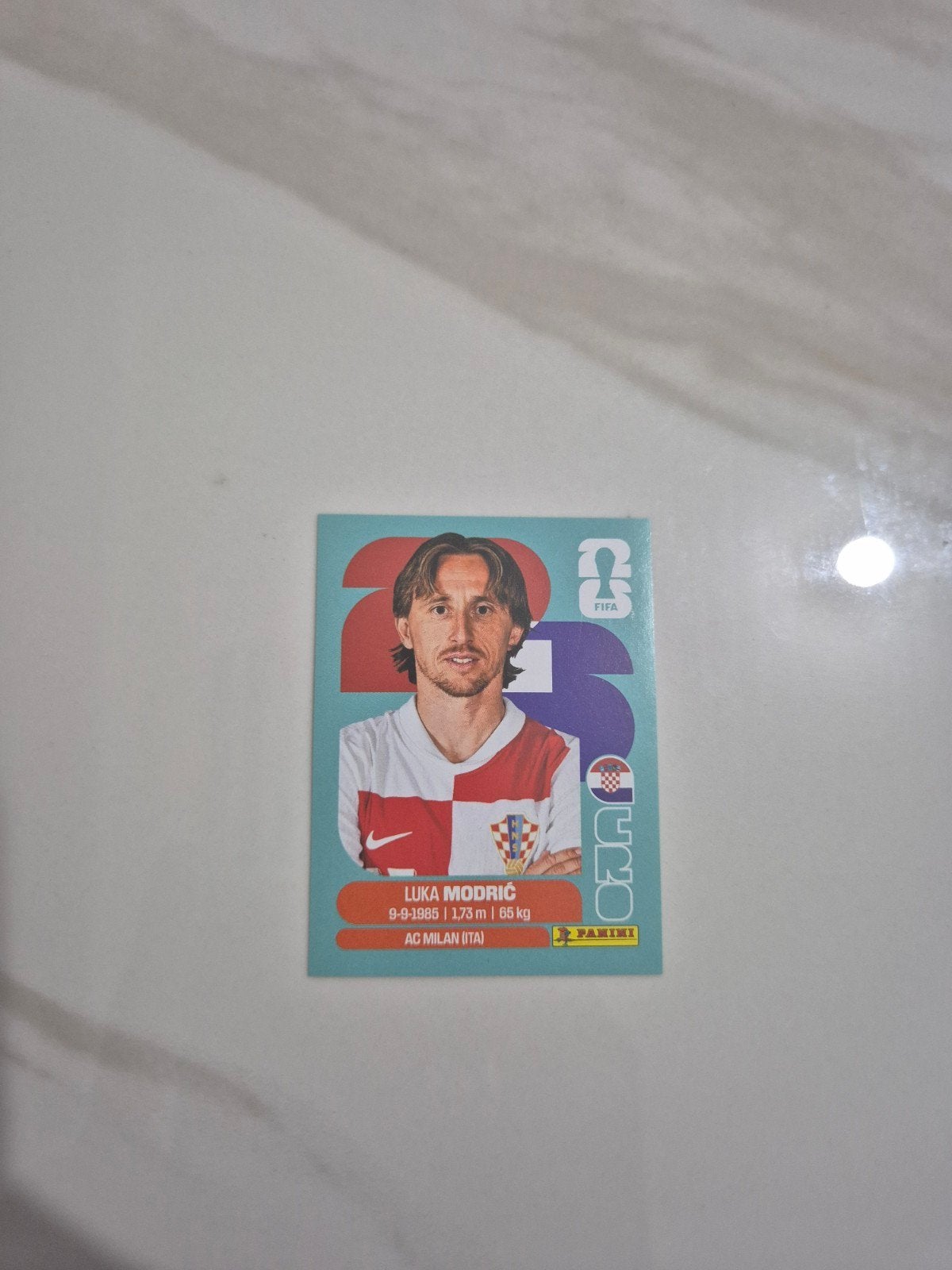 Autocollant Panini Luka Modrič, Collections, Autocollants, Enlèvement, Neuf