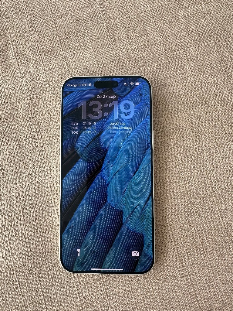 iphone 17 Pro Max 265Gb, Ophalen, IPhone 17, Draadloos opladen, Zo goed als nieuw