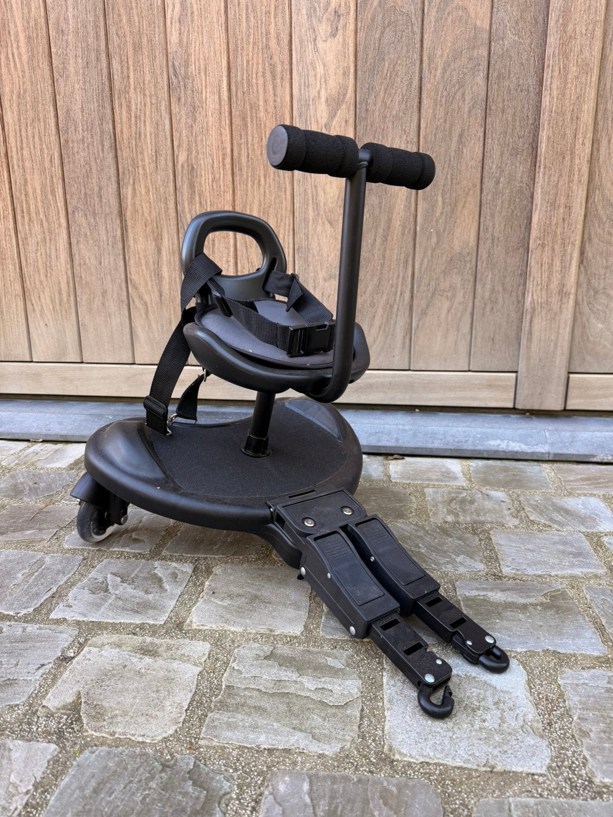 Meerijdplankje met zitje voor kinderwagen, Enlèvement ou Envoi, Comme neuf