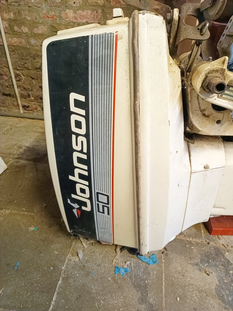 Moteur hors bord Jhonson 50, Sports nautiques & Bateaux, Moteurs Hors-bord & In-bord, 30 ch ou plus, Enlèvement, Utilisé, Moteur hors-bord