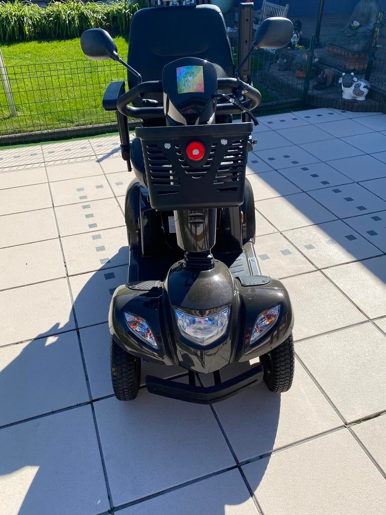 Scootmobiel jagersgroen, Diversen, Brommobielen en Scootmobielen, Ophalen, Gebruikt, 46 km of meer, Vermeiren