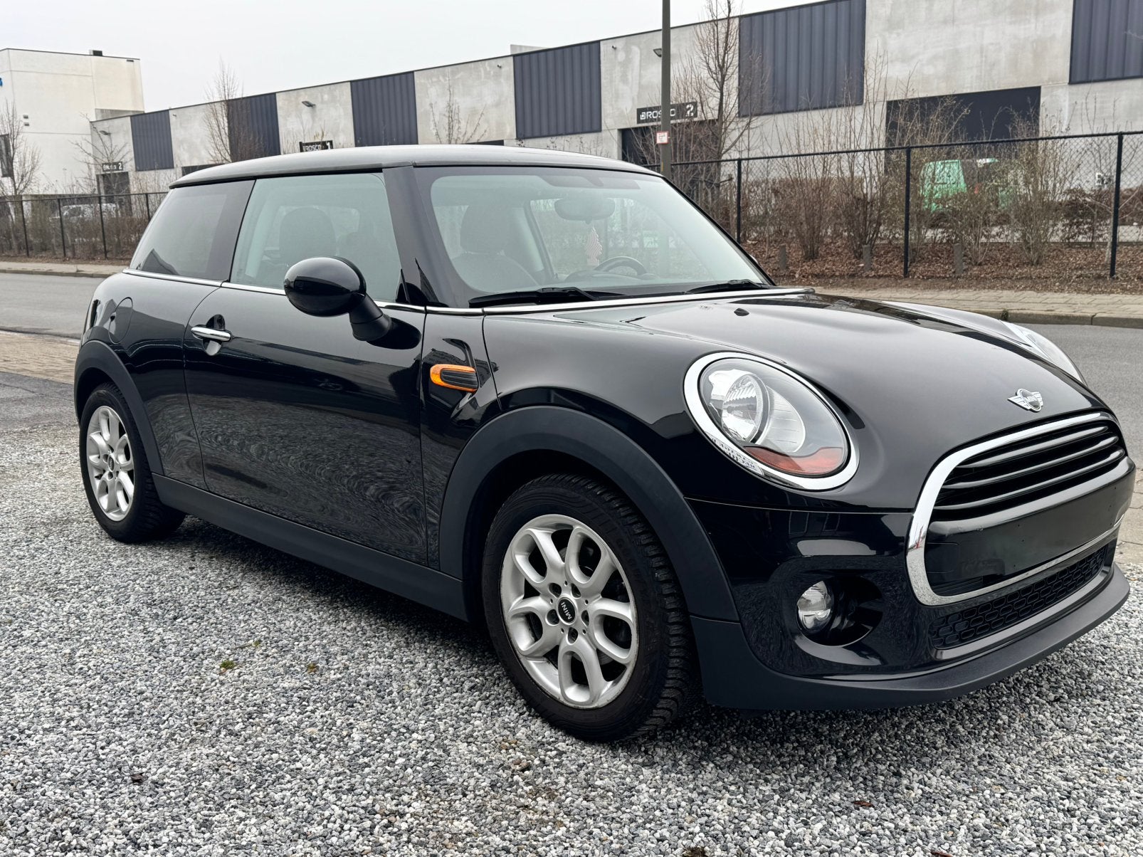 Mini cooper Benzine, Auto's, Mini, Automatische klimaatregeling, Zwart, 4 cilinders, Zwart