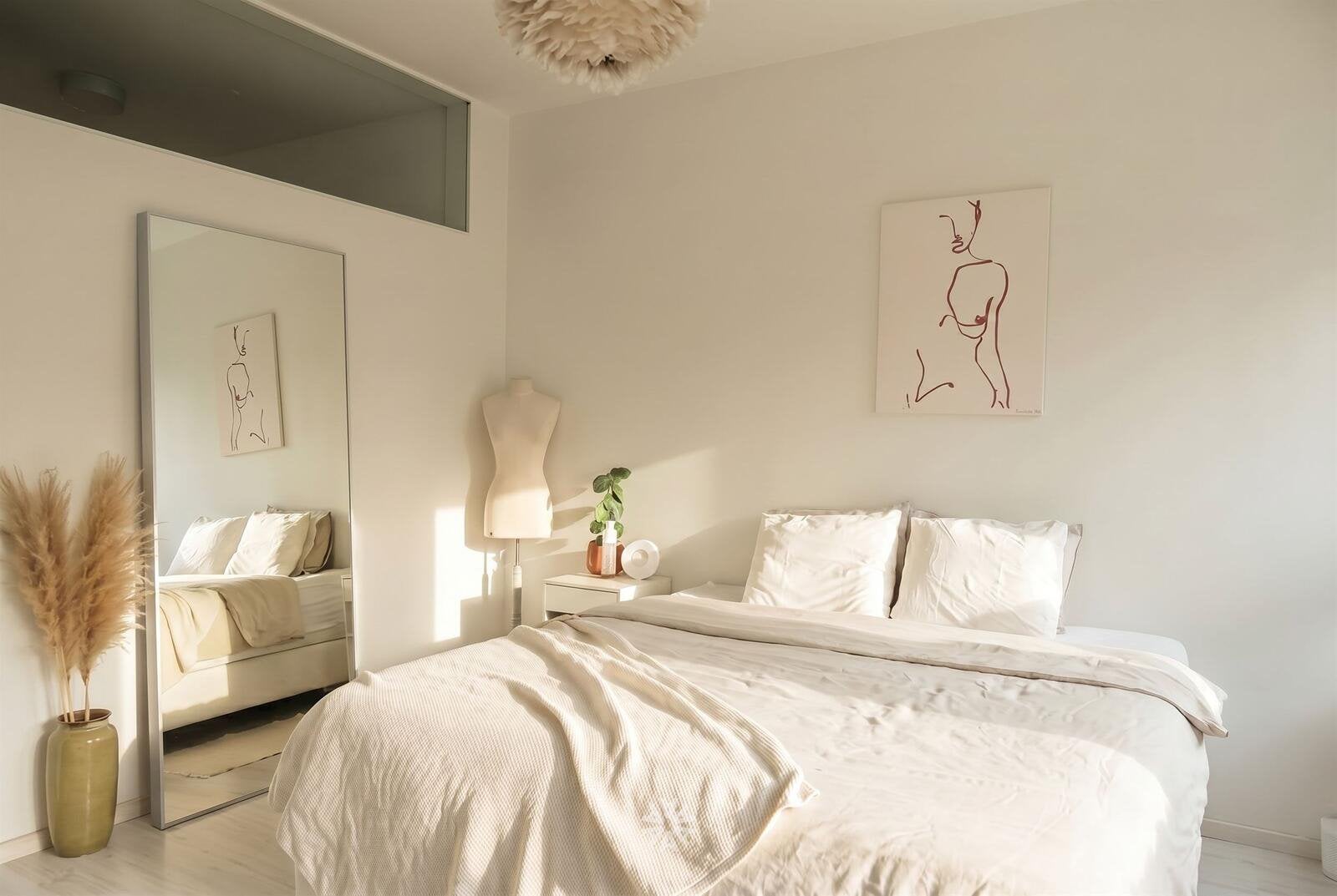 Ikea boxspring 180x200cm, Maison & Meubles, Chambre à coucher | Lits boxsprings, Comme neuf, 180 cm, 200 cm, Deux personnes, Beige