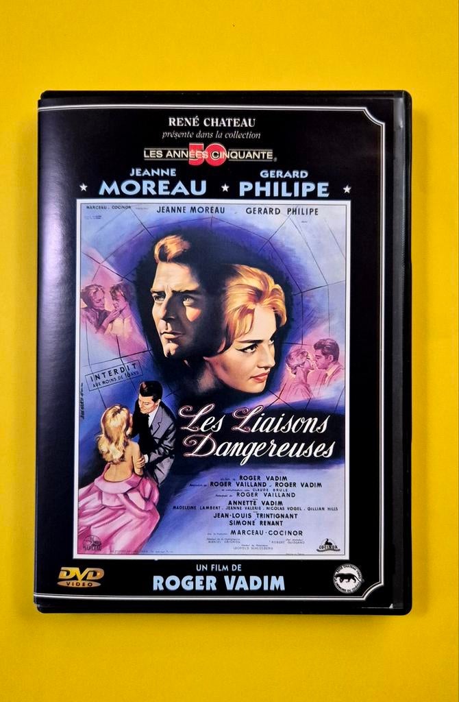 DVD 📀 Les liaisons dangereuses - René Chateau 1959 V, Cd's en Dvd's, Vanaf 16 jaar, Drama, Ophalen of Verzenden, Zo goed als nieuw
