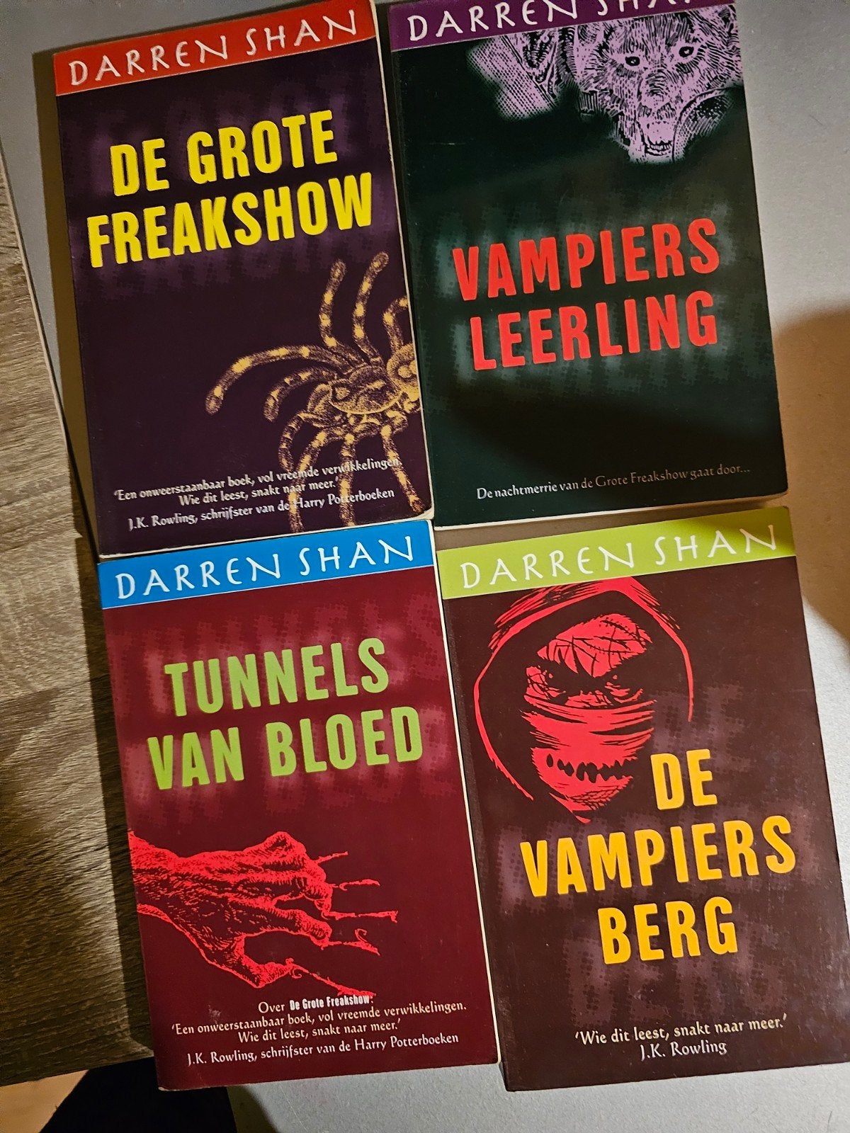 darren shan de grote freakshow, Ophalen