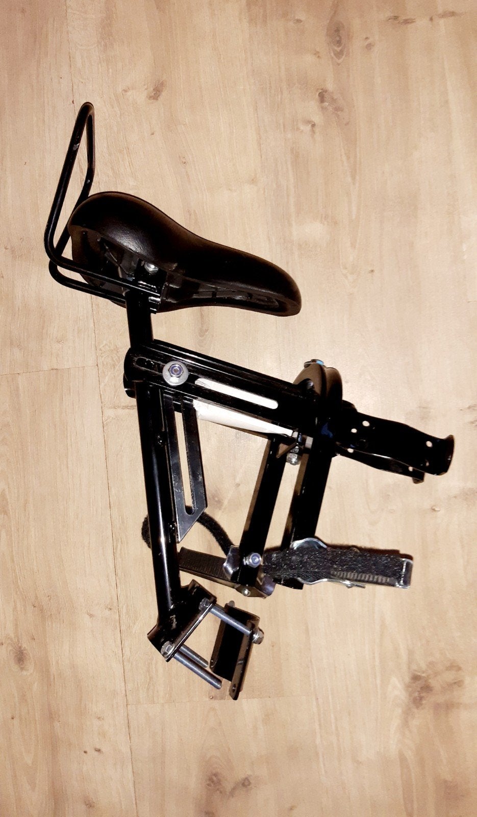 Fietszadel voor kinderen voor op damesfiets, Ophalen