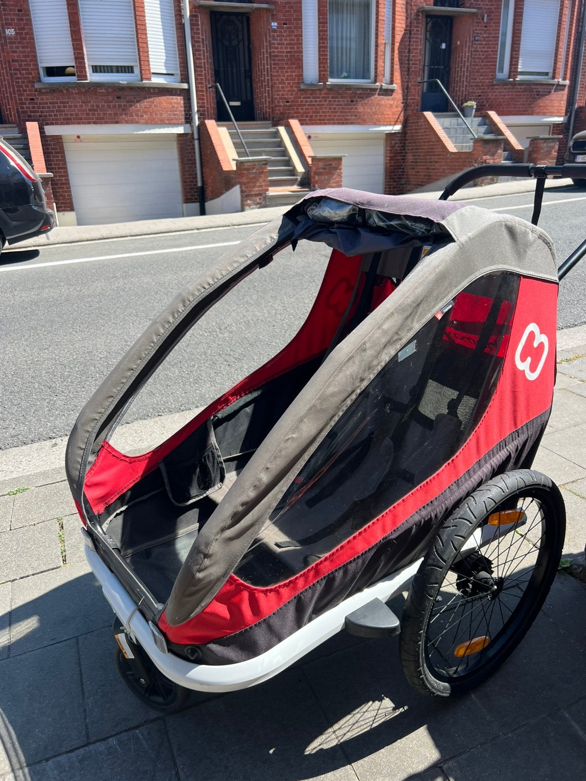 Remorque, Enlèvement, Utilisé, Remorque pour enfant, Pliable