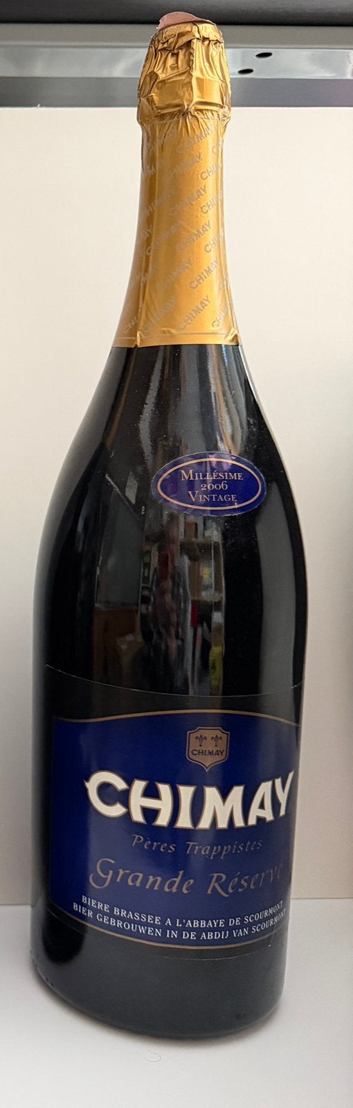 Rare Chimay Grande Réserve 3L Millésime 2006 – Bottle, Verzamelen, Biermerken, Zo goed als nieuw, Ophalen