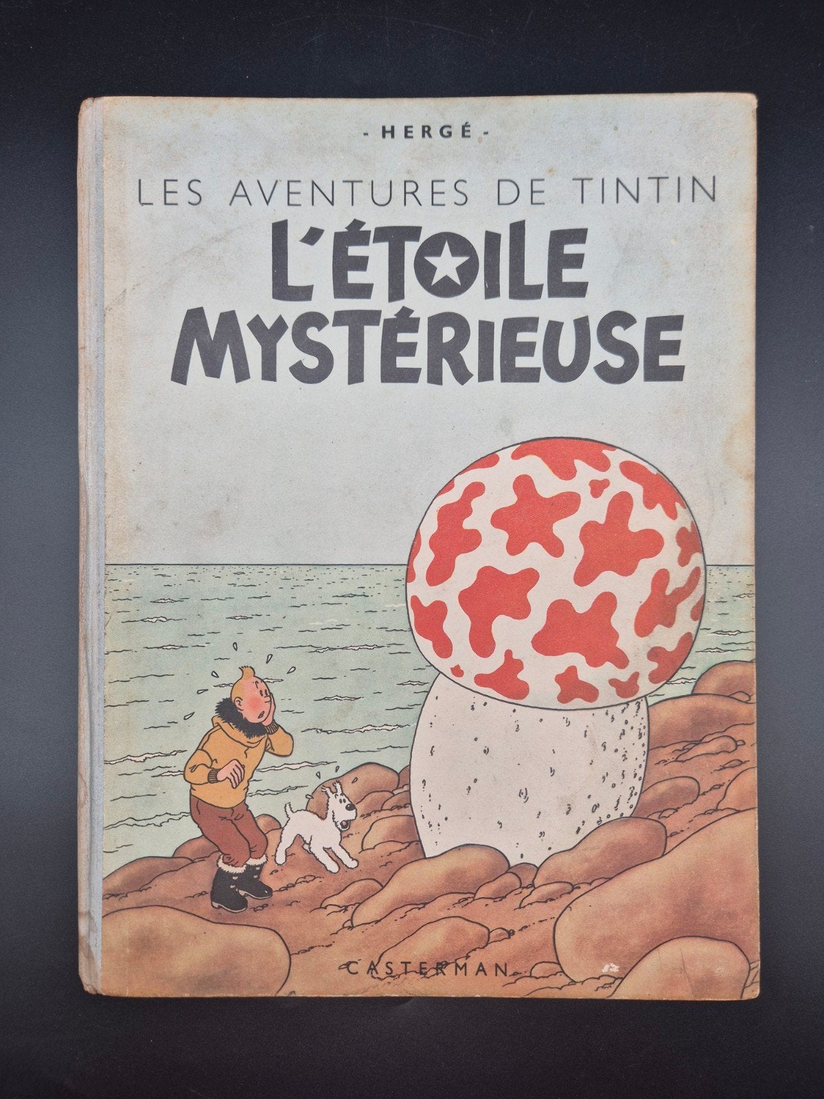Tintin L’Étoile Mystérieuse B1 1946 – 16.650 ex. Hergé, Enlèvement ou Envoi