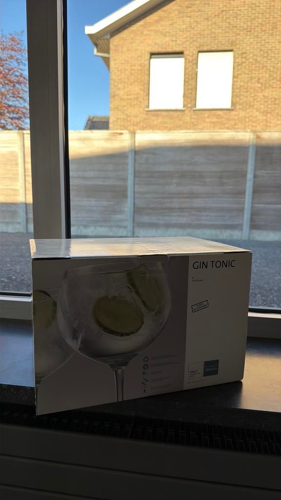 Set gin tonic glazen, Enlèvement, Comme neuf, Verre, Verre ou Verres