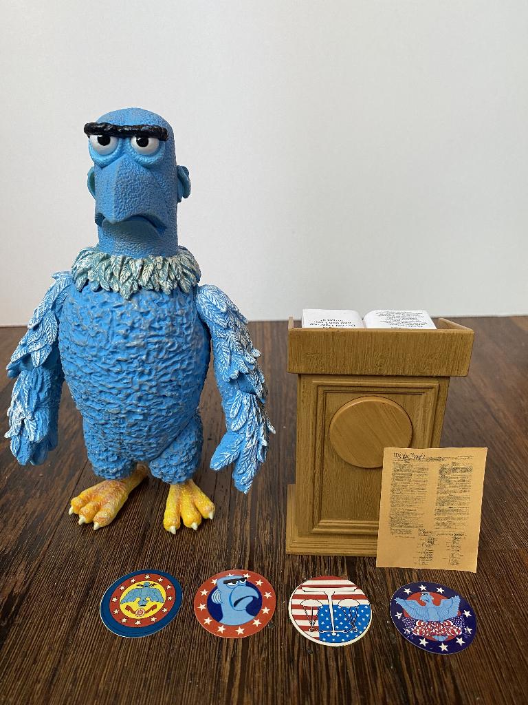 The Muppet Show Sam the Eagle Palisades actiefiguur, Ophalen of Verzenden, Gebruikt