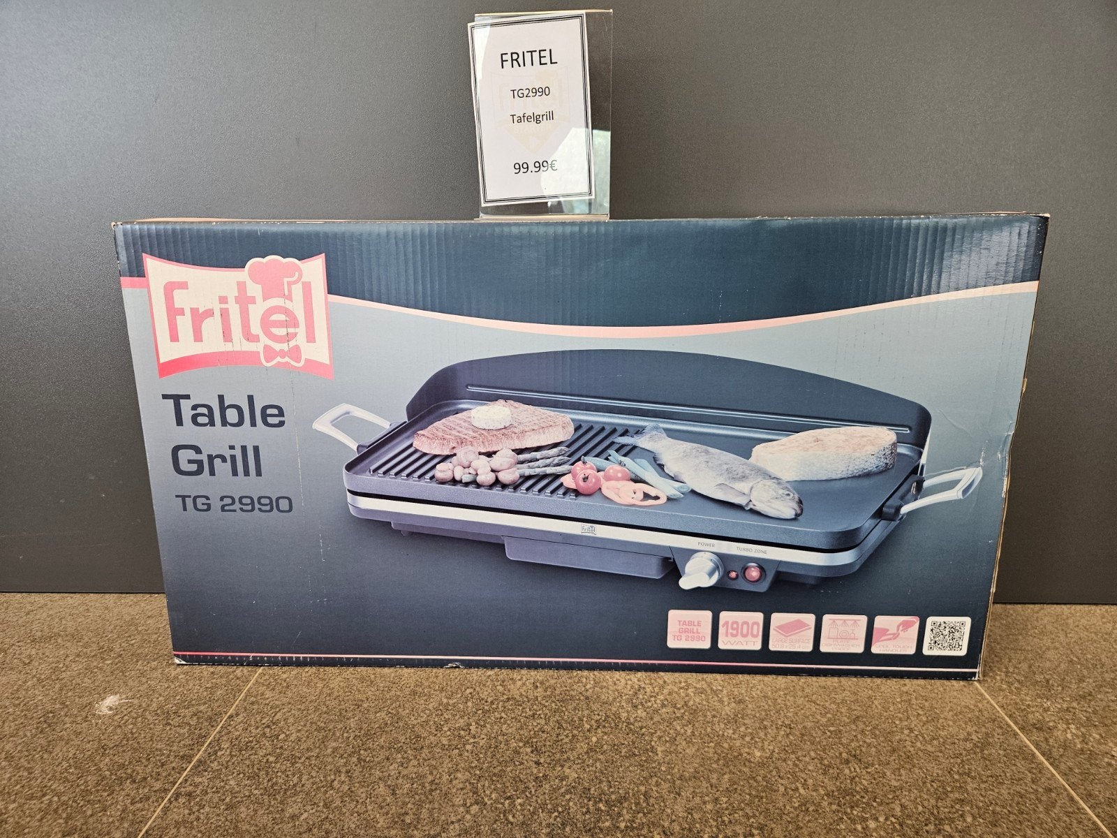 Fritel tafelgrill TG2990, Ophalen, Nieuw