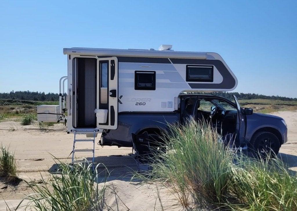 Nieuw! pick-up Afzetunit - camperunit EXPLORER BIG Bivakcamp, Caravanes & Camping, Enlèvement, Neuf