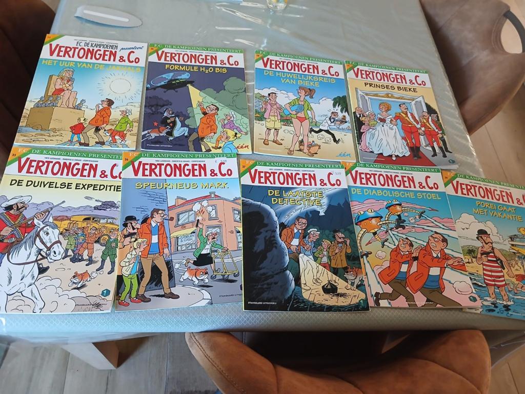 Bandes dessinées Vertongen & Co, Livres, BD, Enlèvement ou Envoi