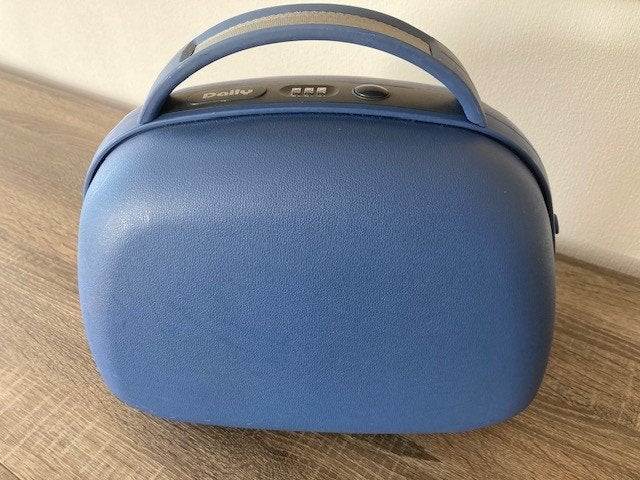 Beautycase, Handtassen en Accessoires, Beautycases, Zo goed als nieuw, Hardcase, Blauw, Ophalen