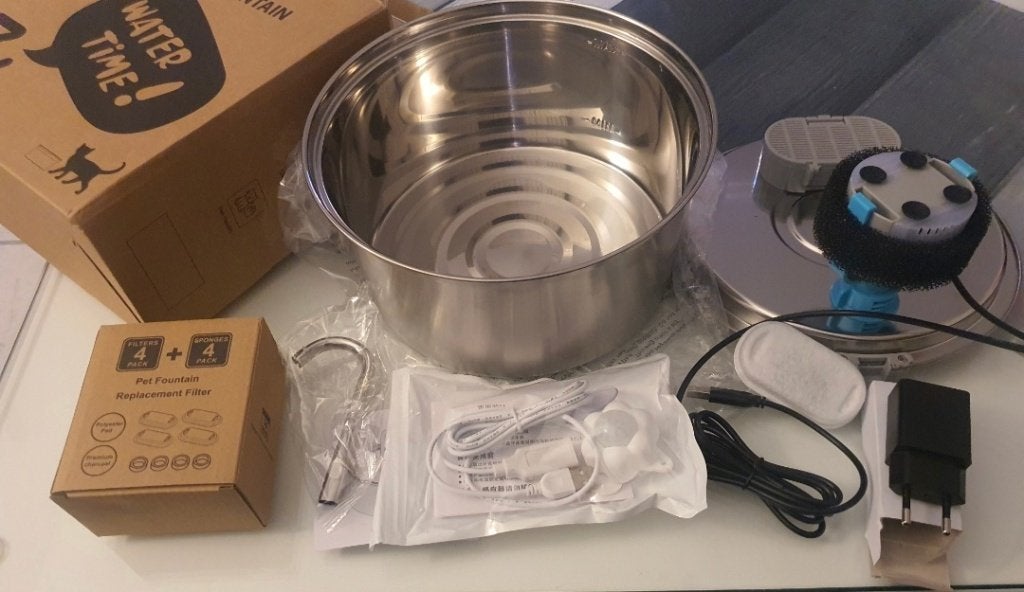 RVS Drinkfontein voor Katten/Honden, Ophalen of Verzenden, Nieuw