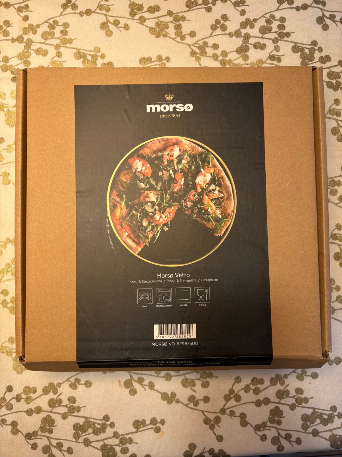 Morsø pizza plaat - keramisch glas, Tuin en Terras, Verzenden, Nieuw