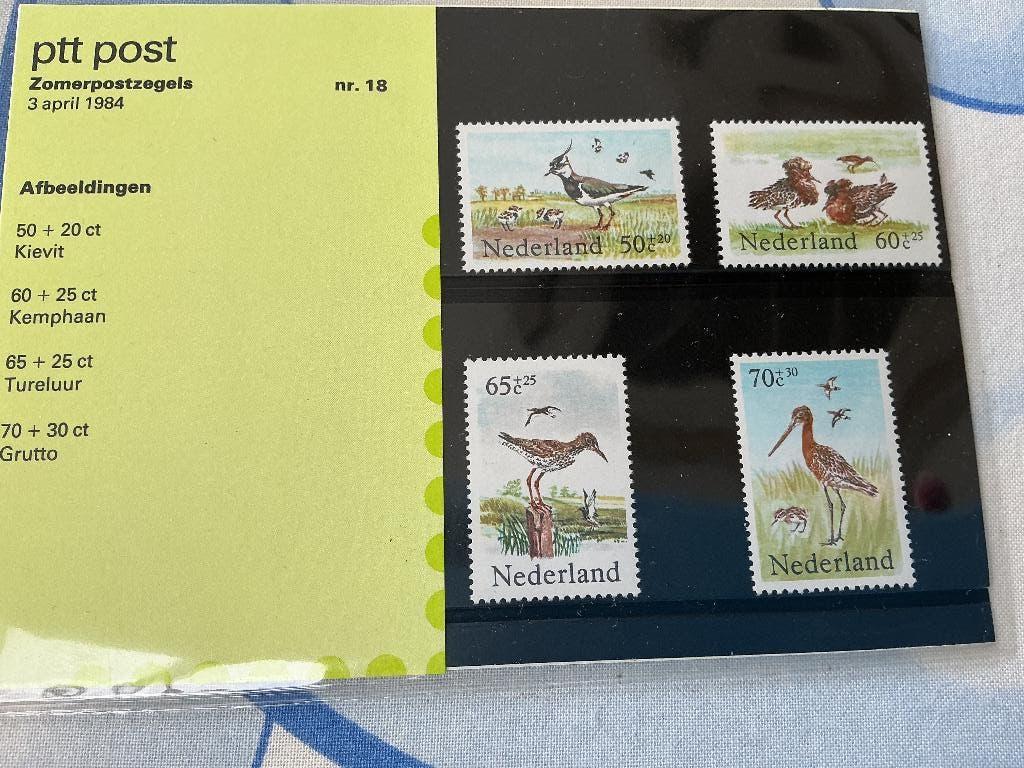 Postzegels Nederland 1984 onvolledig, Enlèvement ou Envoi, Après 1940, Non oblitéré
