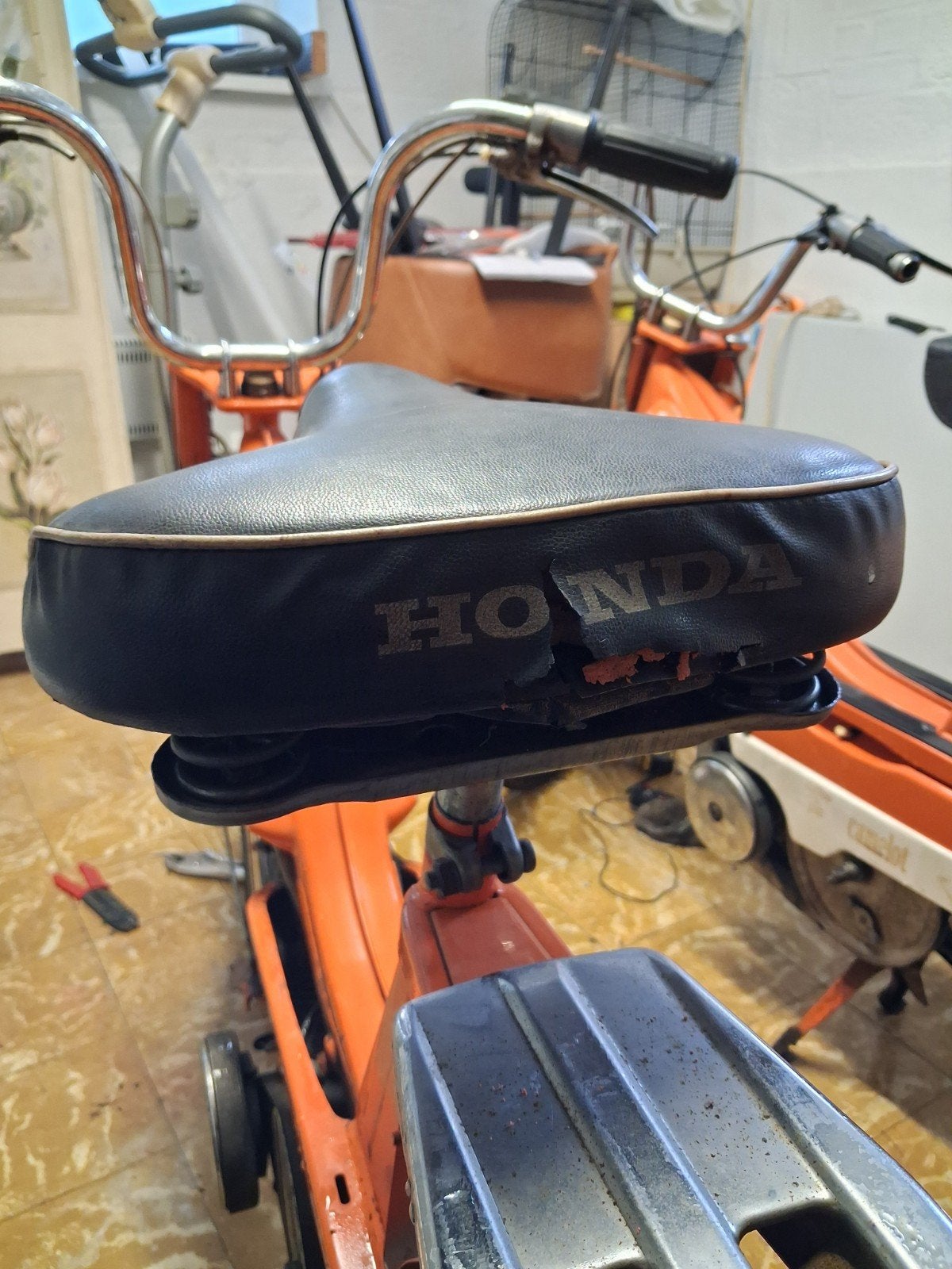 zadel Honda, Ophalen of Verzenden, Gebruikt, Zadel, Honda