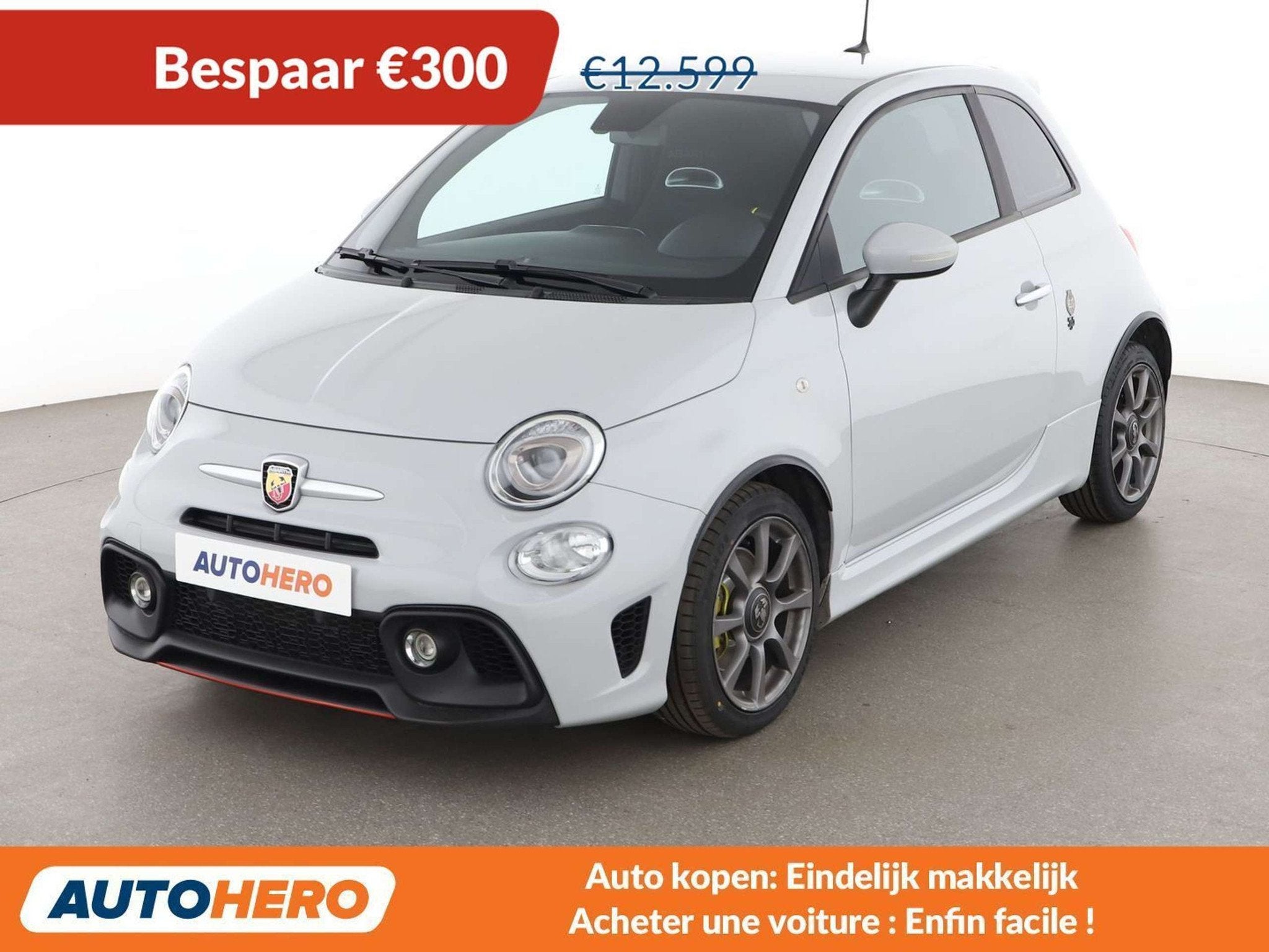 Abarth 595 1.4 Turbo (année de construction 2019), Autos, Achat, Euro 6, Boîte manuelle, Noir