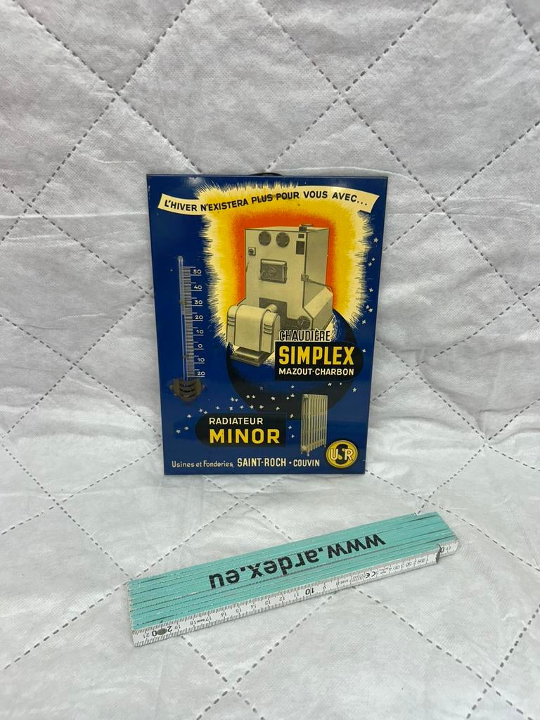 Te koop, Ophalen of Verzenden, Gebruikt, Reclamebord