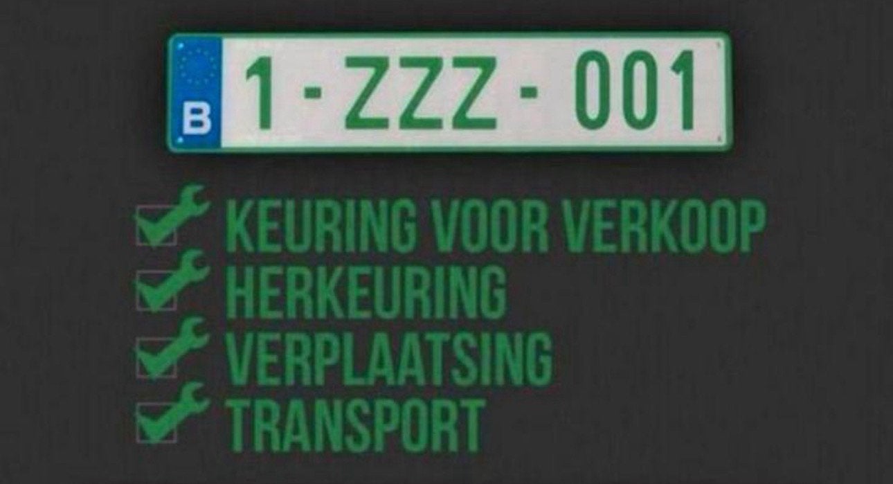 Vous avez besoin de plaques Z-Plates/de garage ?, Enlèvement, Comme neuf