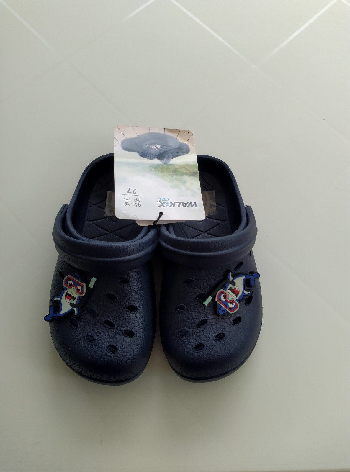 NIEUW :  donkerblauwe  crocs maat 27, Ophalen, Wall X kids, Jongen of Meisje, Overige typen