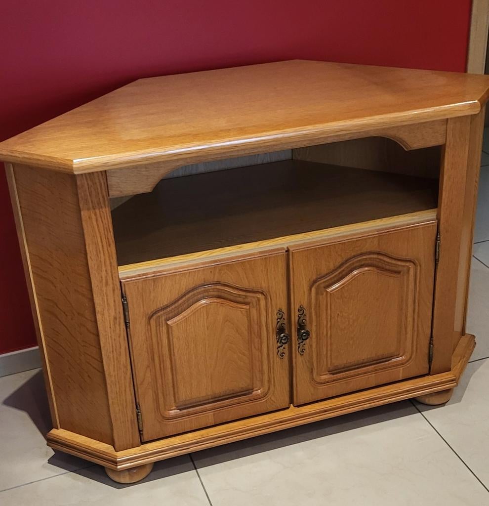 Geweldig eikenhouten tv-meubel, Ophalen, Eikenhout